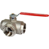 Maestrini Brass Reduced Passage T Port Valve (2" BSP)