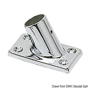 Pulpit joint and base 60° rectabgular 22 mm
