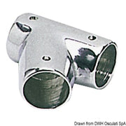 Pulpit joint and base 60° T-sloped 22 mm