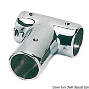 Pulpit joint and base 90° T-straight 22 mm
