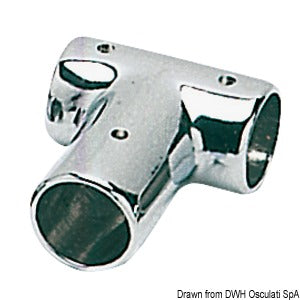 Pulpit joint and base 90° T-straight 22 mm