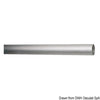 Silver anodized aluminum tube 60x1.5