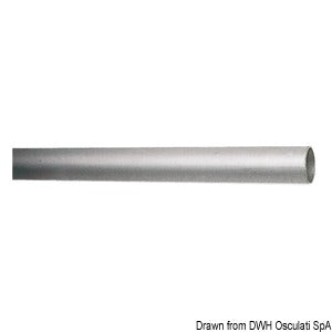 Aluminium pipe 25 x 1.5 mm x 2 m