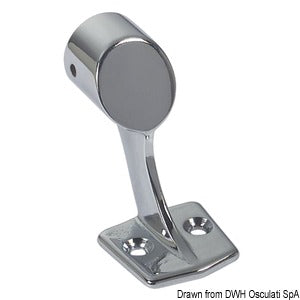 Handrail terminal bracket 22 mm