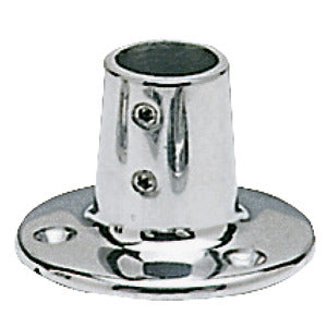 Pulpit socket round AISI316 90° 22 mm