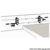 Fishing rod bracket 5 rods 285x54 mm