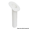 UV-stabilized polyp. rod holder oval white 240mm