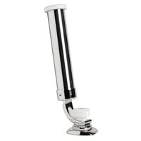 Stainless steel adjustable fishing rod holder