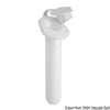 Recess-fit fishing rod holder with watertight cap
