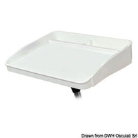 Bait tray to be fitted to 25 mm pulpit rail