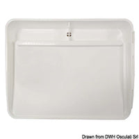 Bait tray to be fitted to 25 mm pulpit rail