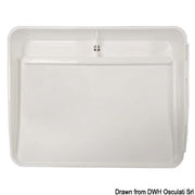 Bait tray to be fitted to 25 mm pulpit rail