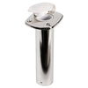 Vertical flush-mount fishing rod holder - HD version
