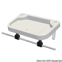 Tray for 25-mm Ø pulpit pipes 850x460 mm