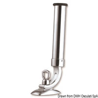 Chromed brass rod halter 32 mm