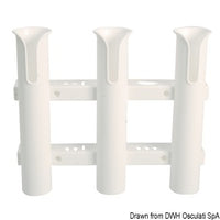 Wall mounting plastic rod halter Nr. 3 rods