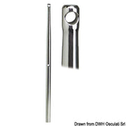 Stanchion for female base AISI316 710 mm