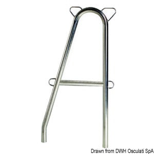 Double stanchion w/stud