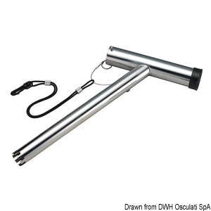 Raised swivelling rod holder 38 mm