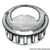 Pipe cap chromed ABS 25 mm