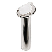 Rod holder 75° AISI 316 w/white cap