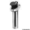 Flush-mount SS rod holder 42 mm 75°