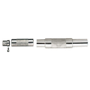 Telescopic closing hinge w/spring AISI316 30x2 mm