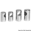 Handrail terminal chromed brass 30 mm