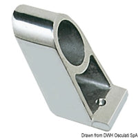 Handrail central chromed brass 22 mm
