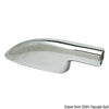 Handrail terminal chromed brass 22 mm