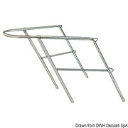 Bow pulpit for sails up to 9 metres