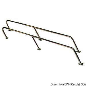 SS handrail 140x22 cm