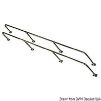 SS handrail 175x22 cm