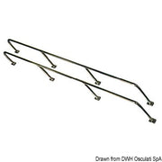 SS handrail 175x22 cm