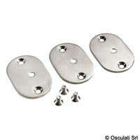 Handrail kit 3 plates + 2 screws