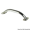 Oval pipe handrail AISI316 19x25 mm 600 mm