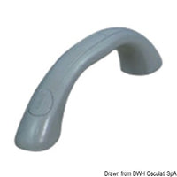 Soft PVC handle RAL 7035 205 mm