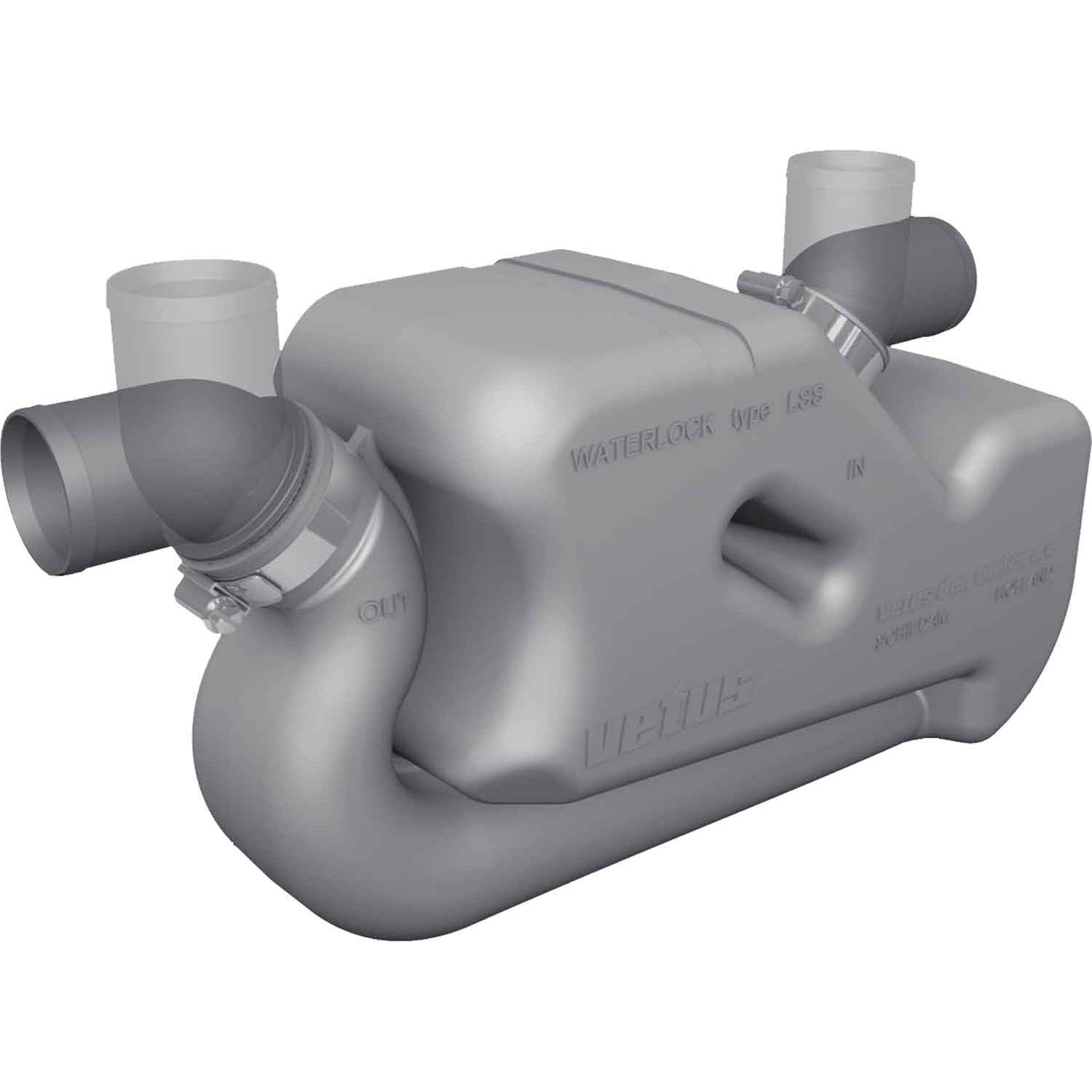 Vetus LSS45A Plastic Boat Waterlock (45mm / 7.5 Litres)