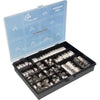 Jubilee Workshop Pack of Stainless Steel 316 Hose Clips (Pack of 143)