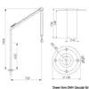 Stainless steel davit