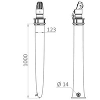 N.2 drain bags for telescopic davit 42.354.00