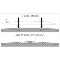 Delux SUP board or gangplank holder kit SS