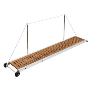 Gangway with grating