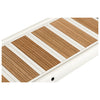 Foldable gangway lacquered white 310 cm