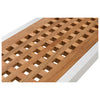 Foldable gangway teak grating 210 cm