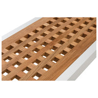 Foldable gangway teak grating 210 cm