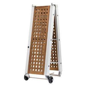 Foldable gangway teak grating 260 cm