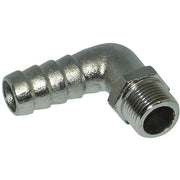 Osculati Stainless Steel 316 Hose Tail 90 Deg (3/8" BSP - 15mm Hose) 422327 17.196.02
