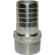 Osculati Stainless Steel 316 Hose Tail (1-1/2" BSPT Male to 40mm Hose) 422675 17.306.19