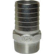 Osculati Stainless Steel 316 Hose Tail (1-1/2" BSPT Male to 45mm Hose) 422676 17.306.10